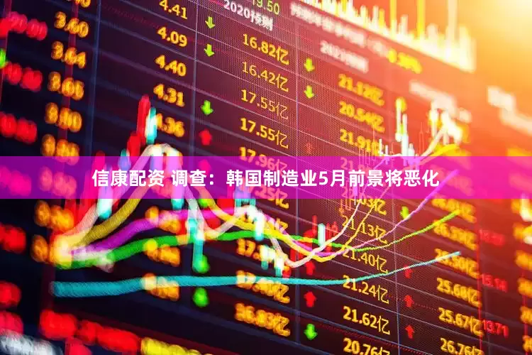 信康配资 调查：韩国制造业5月前景将恶化